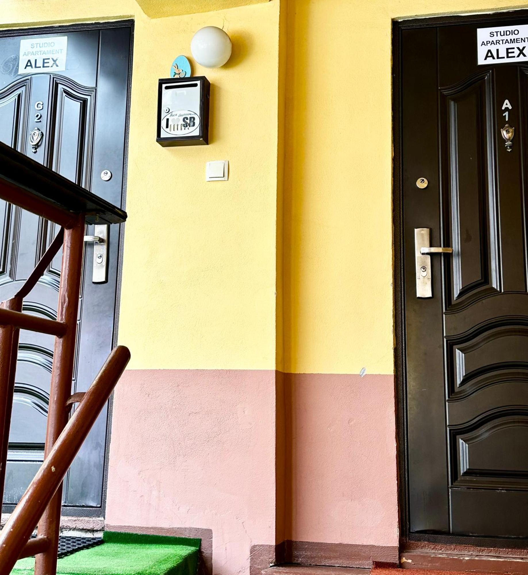Apartamento Studio Apartament Alex Sibiu Exterior foto
